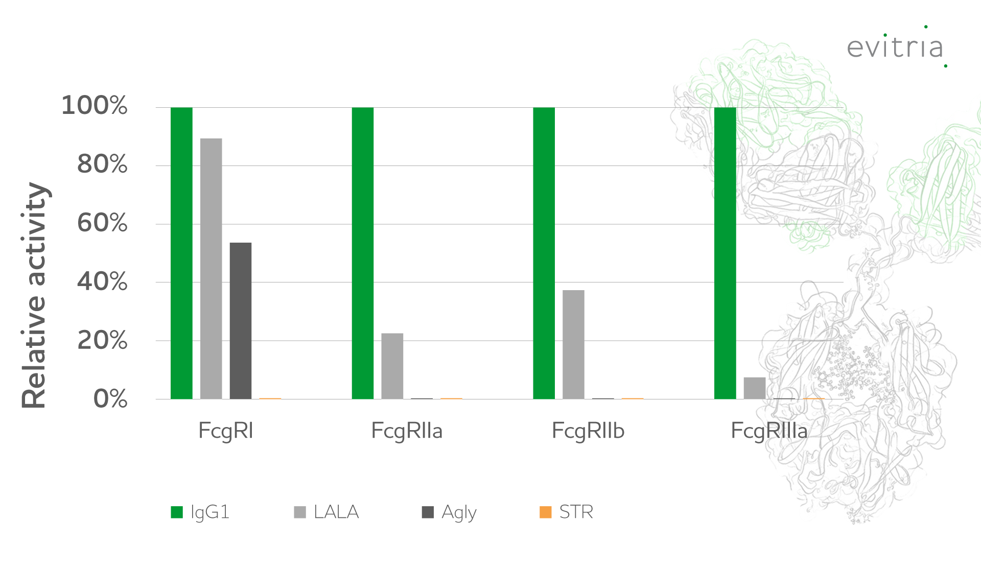 Activity in cell-based assay STR technology antibody mAbsolve evitria